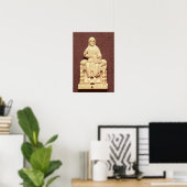 Christus enthront, byzantinisch, 10-11 Jahrhundert Poster (Heimbüro)
