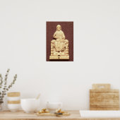 Christus enthront, byzantinisch, 10-11 Jahrhundert Poster (Küche)