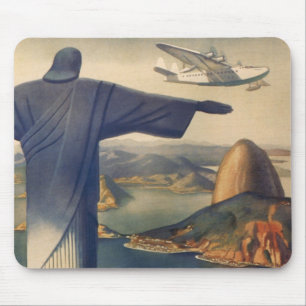 Christus-Erlöser-Statue, Rio De Janeiro, Brasilien Mousepad