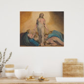 Christus erscheint nach Auferstehung den Jüngern Poster (Küche)