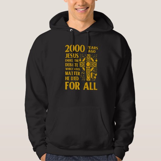 Christus Evangelium Jesus Sohn Gottes Zitat 1 Hoodie (Vorderseite)