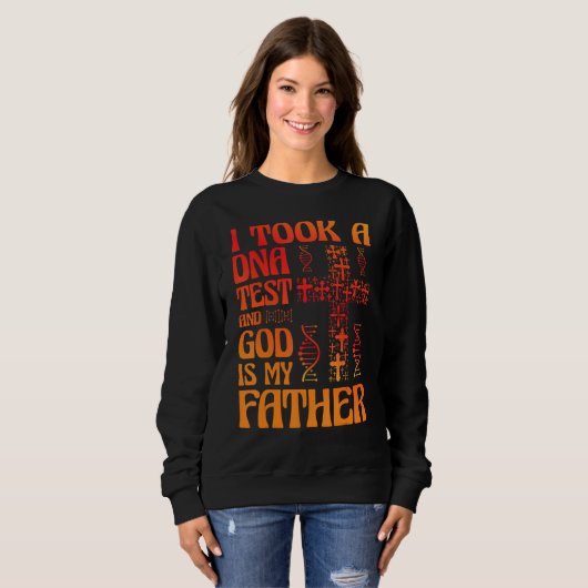 Christus Evangelium Jesus Sohn Gottes Zitat Sweatshirt (Vorne ganz)