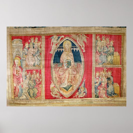 Christus fesselte sich mit den apokalyptischen Tie Poster (Vorne)