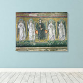 Christus fesselte sich mit den Engeln Leinwanddruck (Insitu (Holzboden))