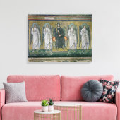 Christus fesselte sich mit den Engeln Leinwanddruck (Insitu (Wohnzimmer))