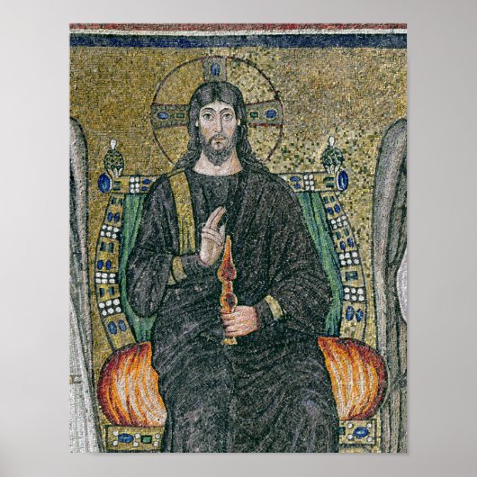 Christus fesselte sich mit den Engeln Poster (Vorne)