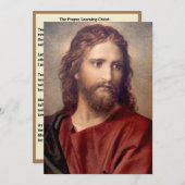 Christus, Gebete der Religionswissenschaft (Vorne/Hinten)