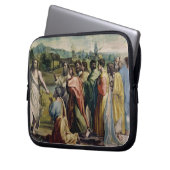 Christus Gebühr zu St Peter (Cartoon für das Sist Laptopschutzhülle (Vorderseite Links)