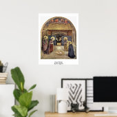 Christus Geburt durch Fra Angelico Poster (Heimbüro)