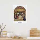 Christus Geburt durch Fra Angelico Poster (Küche)