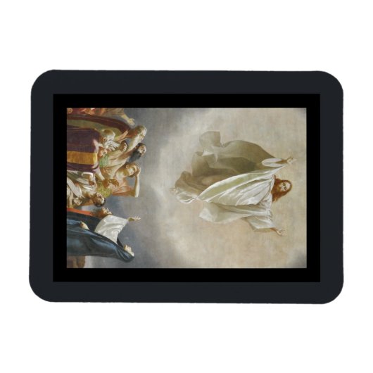 Christus geht von Garofalo in den Himmel Magnet (Horizontal)