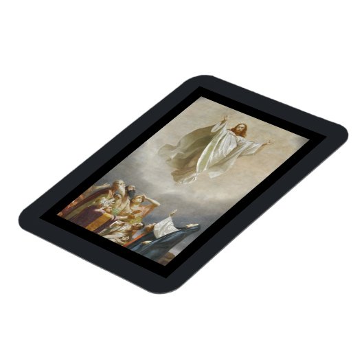 Christus geht von Garofalo in den Himmel Magnet (Linke Seite)