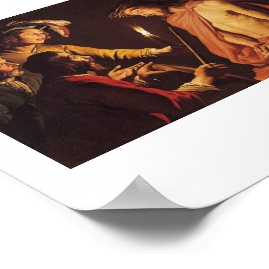 Christus gekrönt von Thorns c. 1633-1639 Poster (Ecke)