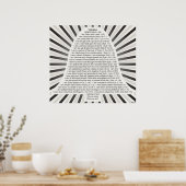 Christus Glocke Poster (Küche)