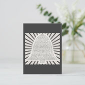 Christus Glocke Postkarte (Stehend Vorderseite)