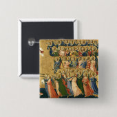 Christus glorifizierte im Gericht des Himmels Button (Vorne & Hinten)