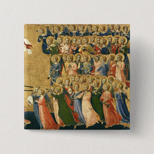 Christus glorifizierte im Gericht des Himmels Button (Vorderseite)