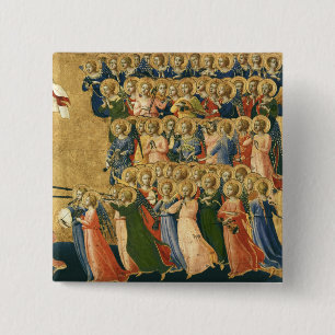 Christus glorifizierte im Gericht des Himmels Button