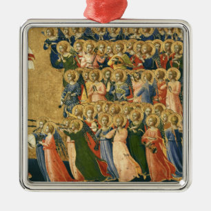 Christus glorifizierte im Gericht des Himmels Ornament Aus Metall