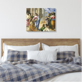 Christus Healing the Blind Leinwanddruck (Insitu (Schlafzimmer))