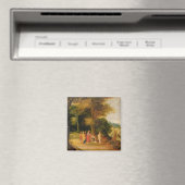 Christus Healing the Blind Man Magnet (In Situ (Geschirrspüler))