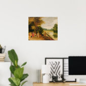 Christus Healing the Blind Man Poster (Heimbüro)