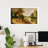 Christus Healing the Blind Man Poster (Heimbüro)