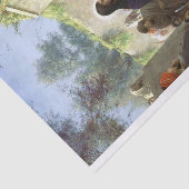 Christus Healing the Blind Man Seidenpapier (Ausschnitt)