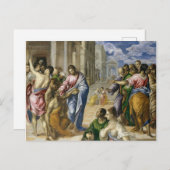 Christus Healing the Blind Postkarte (Vorne/Hinten)