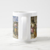 Christus heilt das Blinde Jumbo-Tasse (Rückseite)