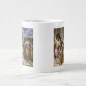 Christus heilt das Blinde Jumbo-Tasse (Vorderseite)
