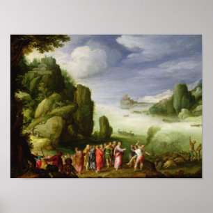 Christus heilt den Gerasasegenen, 1608 Poster