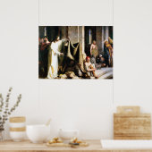 Christus heilt den Kranken in Bethesda von Carl Bl Poster (Küche)