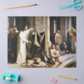 Christus heilt den Kranken in Bethesda von Carl Bl Seidenpapier (Basteln)
