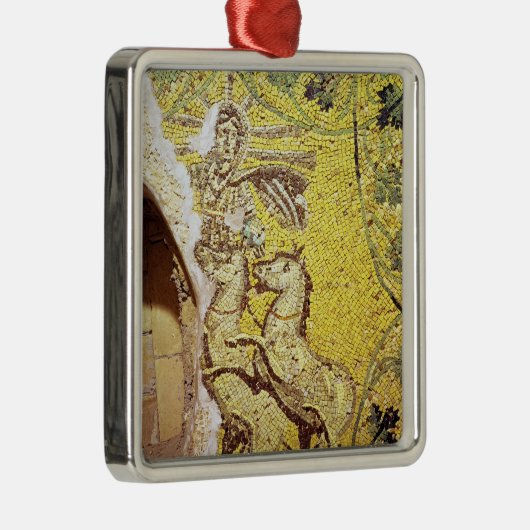 Christus-HELIOS Silbernes Ornament (Rechts)