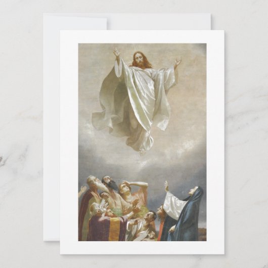 Christus Himmelfahrt zum Himmel Von Aposteln beoba (Vorderseite)