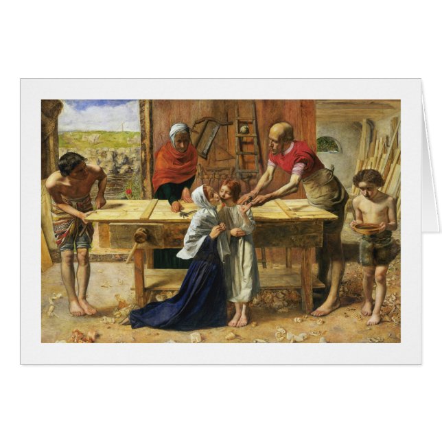 Christus im Carpenter-Shop seines Vaters (Vorderseite (Horizontal))