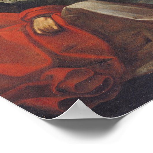 Christus im Garten der Oliven, 1625 Poster (Ecke)