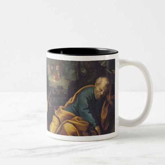 Christus im Garten der Oliven, 1625 Zweifarbige Tasse (Rechts)