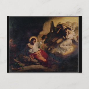Christus im Garten der Oliven, 1827 Postkarte