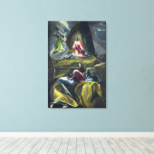 Christus im Garten des Lebens Leinwanddruck (Insitu (Holzboden))