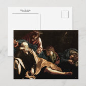 Christus im Garten von Caravaggio Postkarte (Vorne/Hinten)