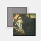 Christus im Garten von Gethsemane 3 Magnet (Vorderseite/Rückseite)