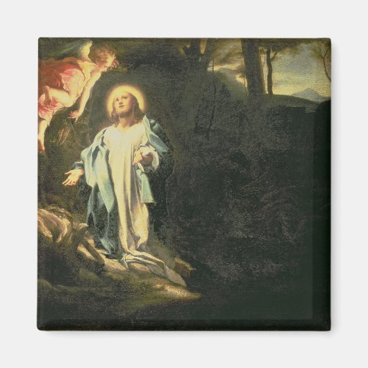 Christus im Garten von Gethsemane 3 Magnet (Vorne)