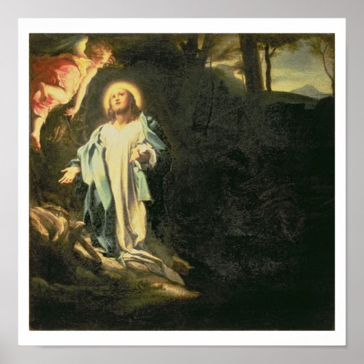 Christus im Garten von Gethsemane 3 Poster (Vorne)