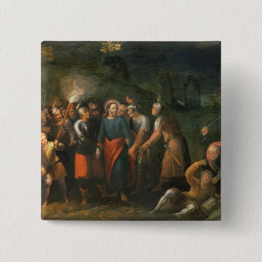 Christus im Garten von Gethsemane Button (Vorderseite)