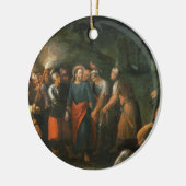 Christus im Garten von Gethsemane Keramikornament (Links)