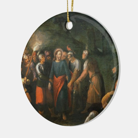 Christus im Garten von Gethsemane Keramikornament (Links)