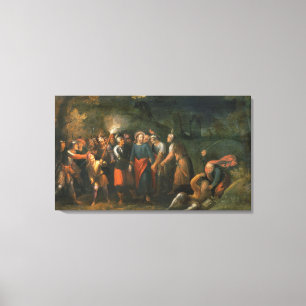 Christus im Garten von Gethsemane Leinwanddruck