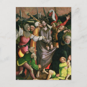 Christus im Garten von Gethsemane verhaftet Postkarte